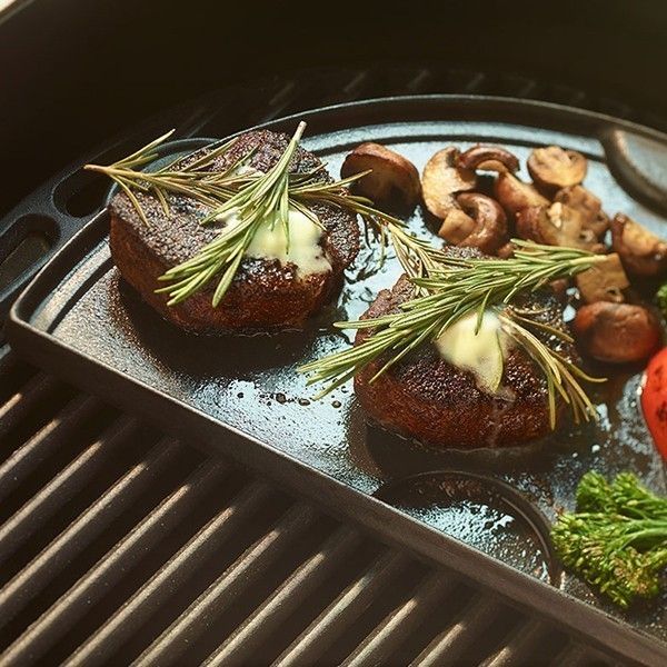 Полукруглая плита для гриля Big Green Egg 2XL, XL 122995