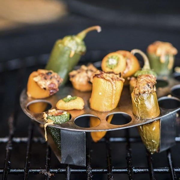 Подставка для перцев с ножом Big Green Egg 002136