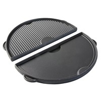 Фото Планча полукруглая чугунная Big Green Egg 60x30 см CIGHXL